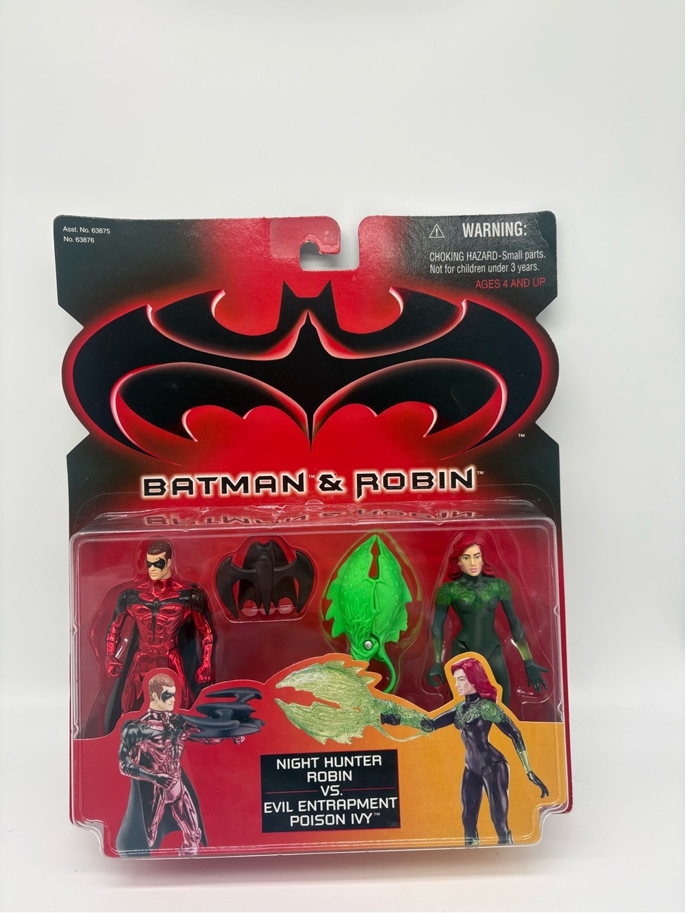 Batman & Robin The Movie Action Figures Robin & Poison Ivy 1997